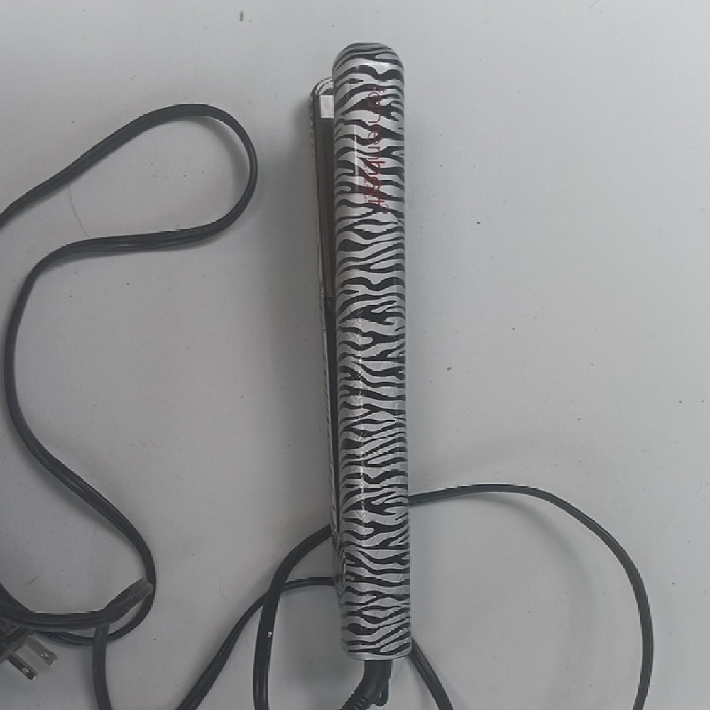 Fahrenheit Zebra Print Hair Straightener